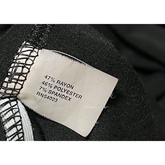 Gap Mini Dress V-Neck Black Sleeveless Tie Back Size XS Extra Small Stretch - Picture 5 of 6